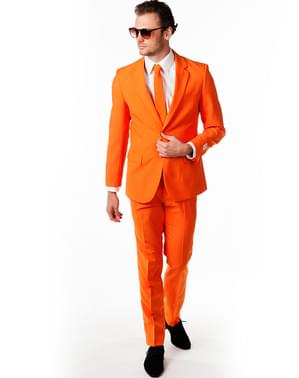 Oranger Anzug 