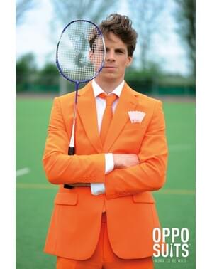 Oranger Anzug 