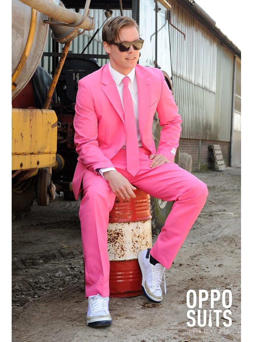 Opposuit Mr. Pink Anzug für Herren für Kostüm | Funidelia