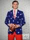 Originální oblek Opposuit motiv USA