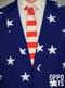 Originální oblek Opposuit motiv USA