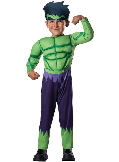 Hulk - Déguisement - Enfant  Des promos sur vos marques préférées