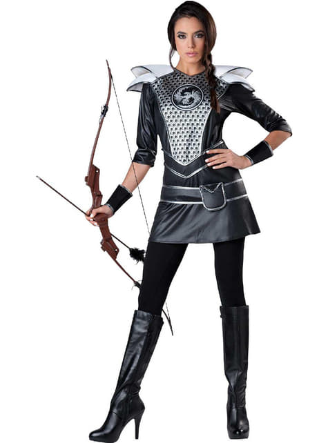 Katniss Jaktinnen kostyme for dame