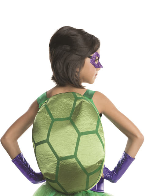 Donatello Ninja Turtles deluxe Kostuum voor meisjes