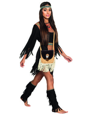 Indian bag with tassels for adults