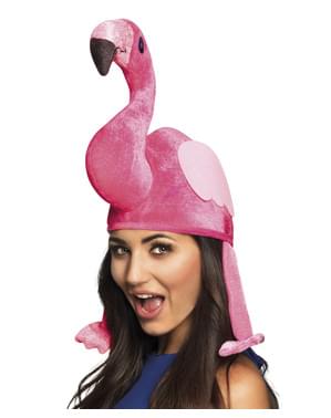 Фламинго шапка для взрослых