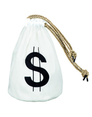 Räuber Tasche mit Dollarzeichen