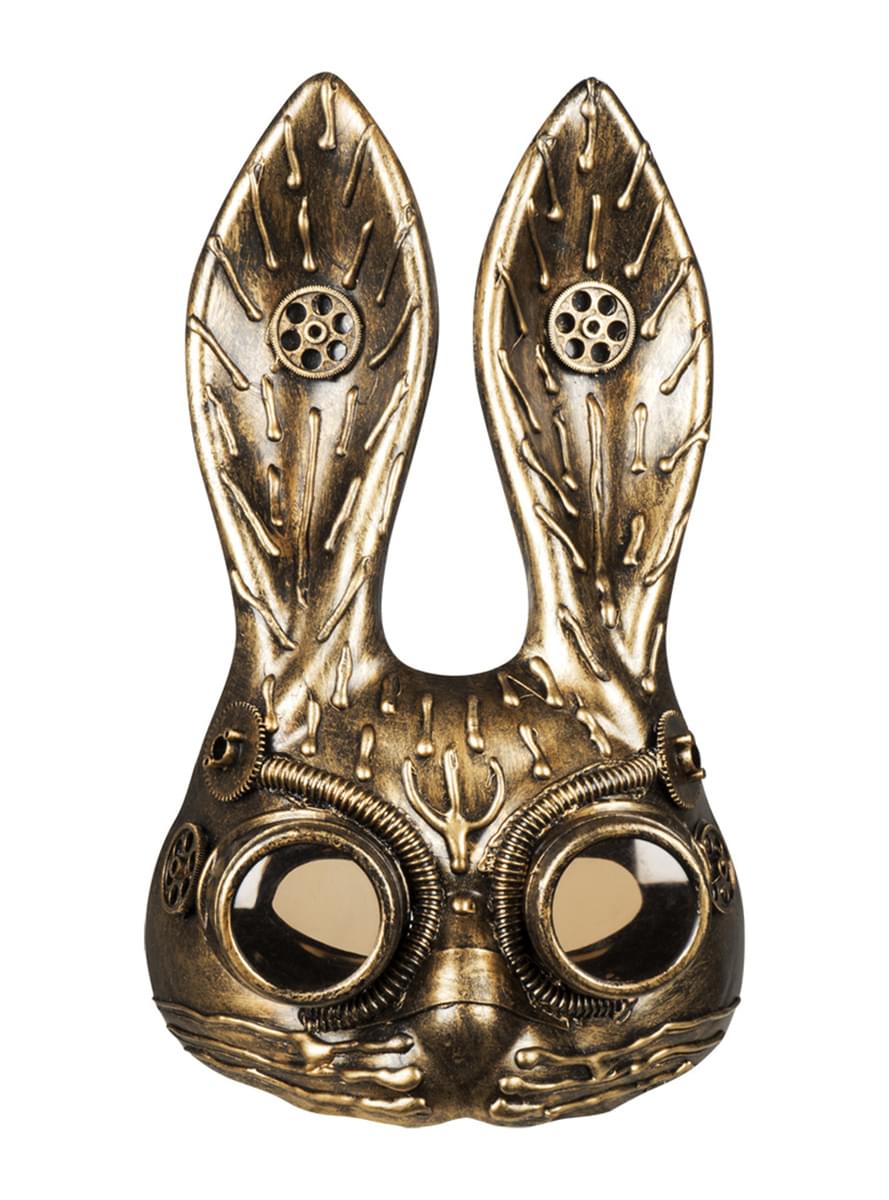 Maschera Steampunk di coniglio