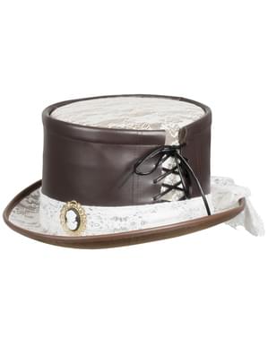 Chapéu Steampunk com camafeu