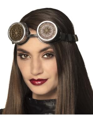 Gafas Steampunk rosas