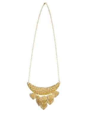 Collana da gitano con particolari dorati