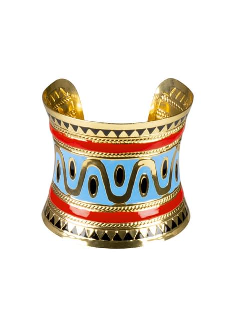 Egyptian Gold Cartouche Bracelet – This.Is.Velazquez