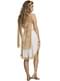 Sexy gold Greek woman costume for women