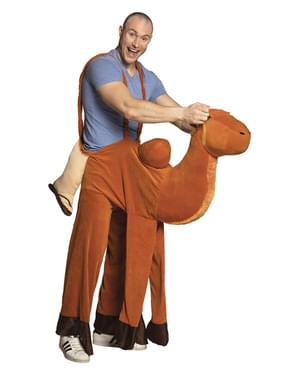 Fato de camelo ride on para adulto