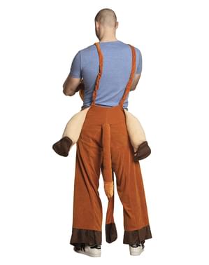 Ride on camel costume for adults
