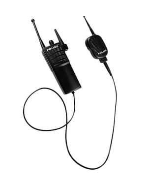 Walkie-talkie de policía
