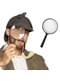 Lente di ingrandimento di detective