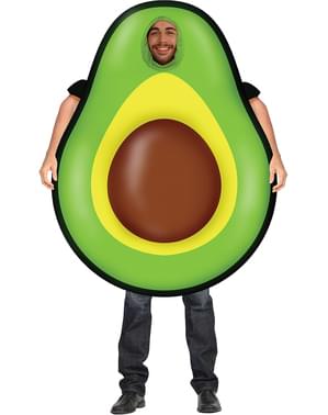 Oppblåsbart avocado kostyme til voksne