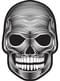 Masque squelette lumineux  adulte