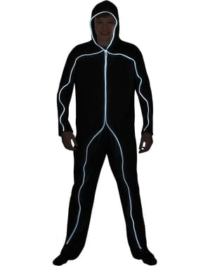 Déguisement bonhomme allumette lumineux onesie enfant