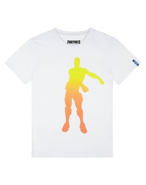 Camiseta Fortnite Floss Dance blanca infantil