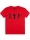 Camiseta Fortnite Dancing roja infantil