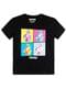 Camiseta Fortnite Llama negra infantil