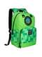 Mochila Minecraft Miner's Society verde