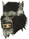 Hungry Werewolf Mask for Adults