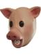 Máscara de cerdo con sonido para adulto