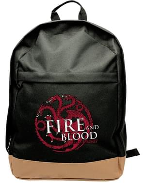 Ghiozdan Game of Thrones Targaryen negru