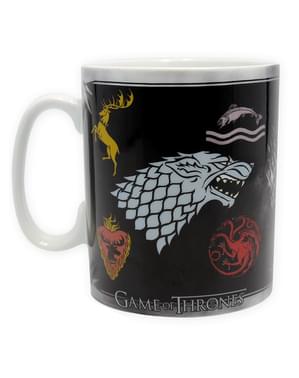 Caneca Game of Thrones Emblemas casas