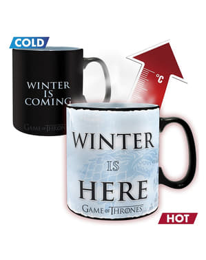 Caneca Game of Thrones Winter is here