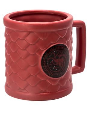 Caneca 3D Game of Thrones Targaryen