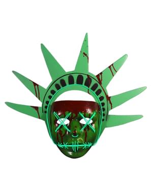 Máscara de Estátua da Libertade The Purge