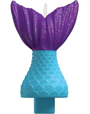 Vela de cola de sirena - Mermaid Wishes