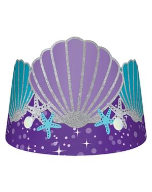 8 corone con conchiglia - Mermaid Wishes