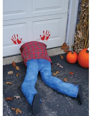 Figura decorativa corpo ghigliottinato