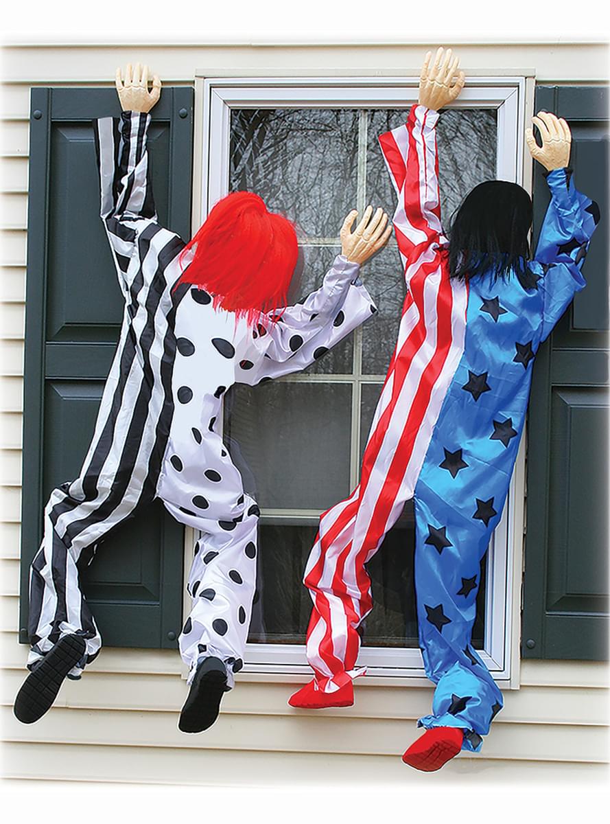 Kletternder Clown