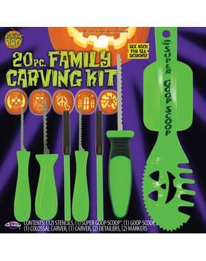 Kit sculpture citrouille deluxe