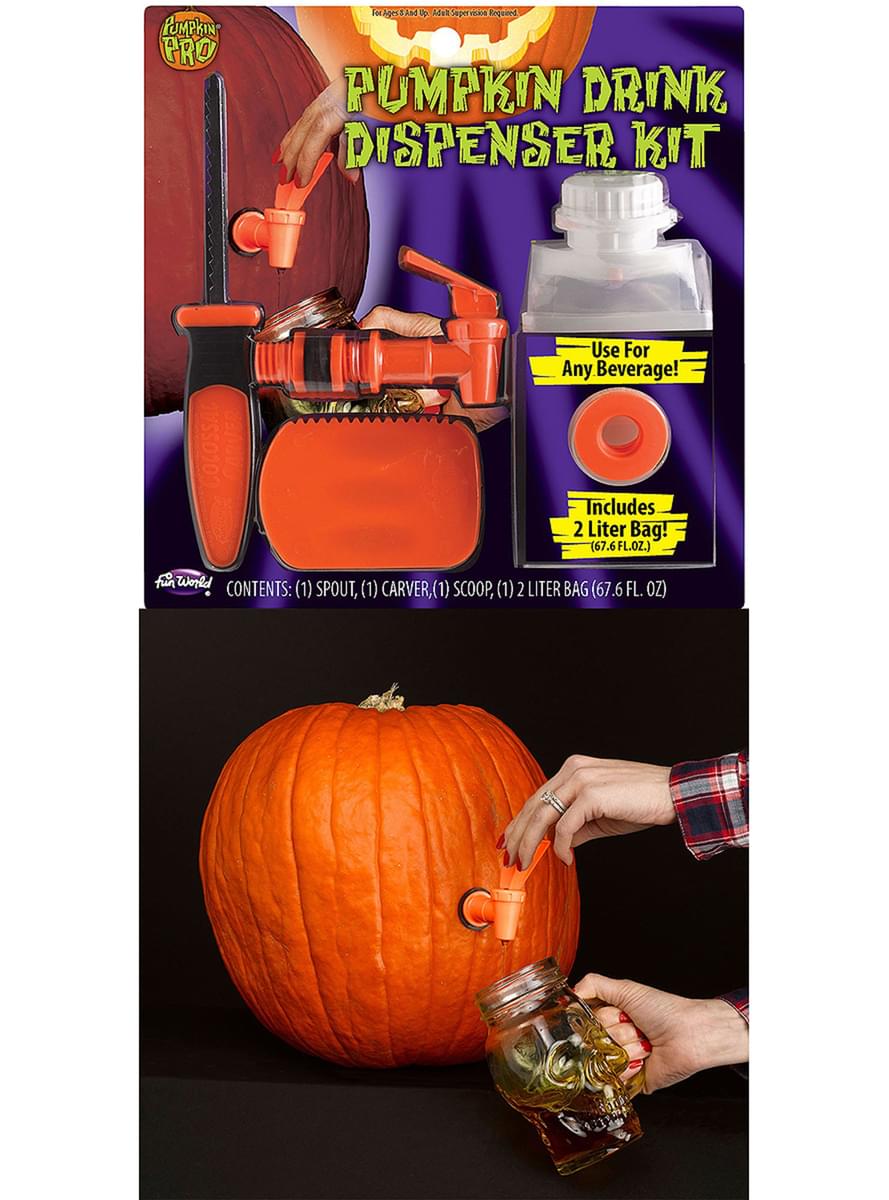 Kit de dispensador de bebidas para calabaza