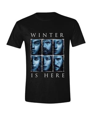 Game of Thrones Winter is Here T-Shirt untuk pria