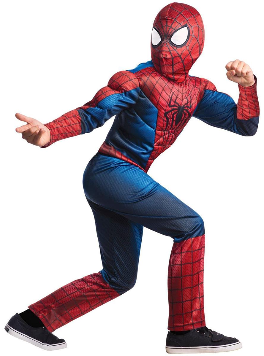 Costume The Amazing Spiderman 2 deluxe per bambino Funidelia