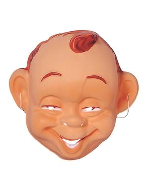 Máscara de bebé sonriente para adulto