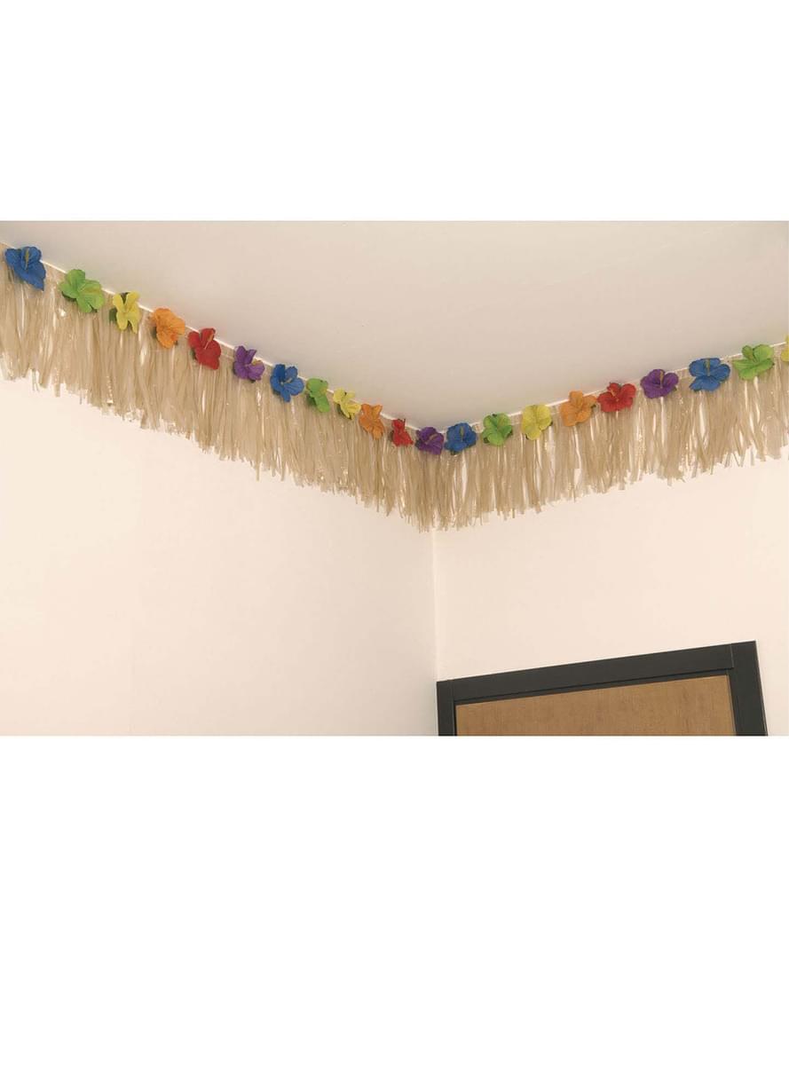Guirlande hawaïenne décoration