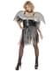 Womens Silver Fallen Angel Costume