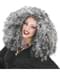 Womens Extra Volume Grey-haired Witch Wig