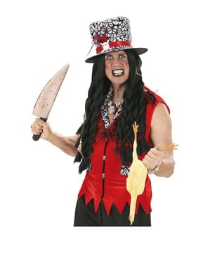 Grote voodoo pruik