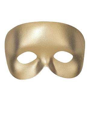 Glad gouden oogmasker