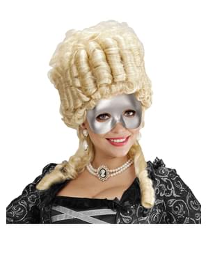 Ögonmask Slät, silver